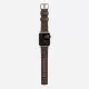 Ремешок кожаный Nomad Modern для Apple Watch 42/44 мм Коричневый с серебряной фурнитурой - Изображение 95298
