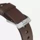 Ремешок кожаный Nomad Modern для Apple Watch 42/44 мм Коричневый с серебряной фурнитурой - Изображение 95300