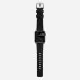 Ремешок Nomad Active Strap Pro для Apple Watch 42/44мм Чёрный с серебряной фурнитурой - Изображение 150591