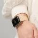 Ремешок Nomad Modern Slim для Apple Watch 38/40mm Бежевый с черной фурнитурой - Изображение 150657