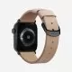 Ремешок Nomad Modern Slim для Apple Watch 38/40mm Бежевый с черной фурнитурой - Изображение 150658