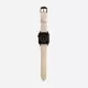 Ремешок Nomad Modern Slim для Apple Watch 38/40mm Бежевый с черной фурнитурой - Изображение 150662