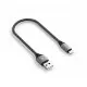 Кабель Satechi USB - Lightning 25см Серый - Изображение 202036