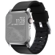 Ремешок Nomad Active Strap Pro для Apple Watch 42/44мм Чёрный с серебряной фурнитурой - Изображение 150642