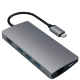 Хаб Satechi Aluminum Multi-Port Adapter V2 Серый - Изображение 202265