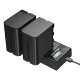 2 аккумулятора NP-F970 + зарядное устройство Powerextra SN-F970LCD-B (micro USB) - Изображение 111034