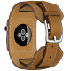 Ремешок кожаный HM Style Cuff для Apple Watch 38/40 mm Коричневый - Изображение 40834