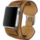 Ремешок кожаный HM Style Cuff для Apple Watch 38/40 mm Коричневый - Изображение 40848