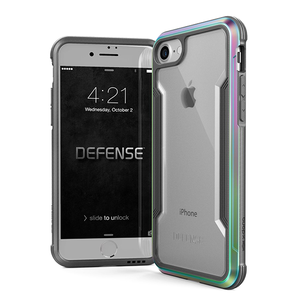 X-Doria Defense Shield - противоударный кейс для iPhone 7/8 Переливающийся