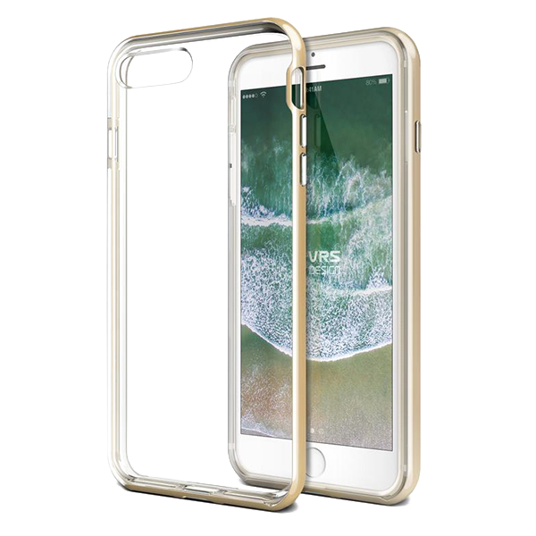 Чехол VRS Design New Crystal Bumper для iPhone 8/7 Plus Золото
