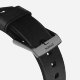 Ремешок кожаный Nomad Modern для Apple Watch 42/44 мм Чёрный с черной фурнитурой - Изображение 82771