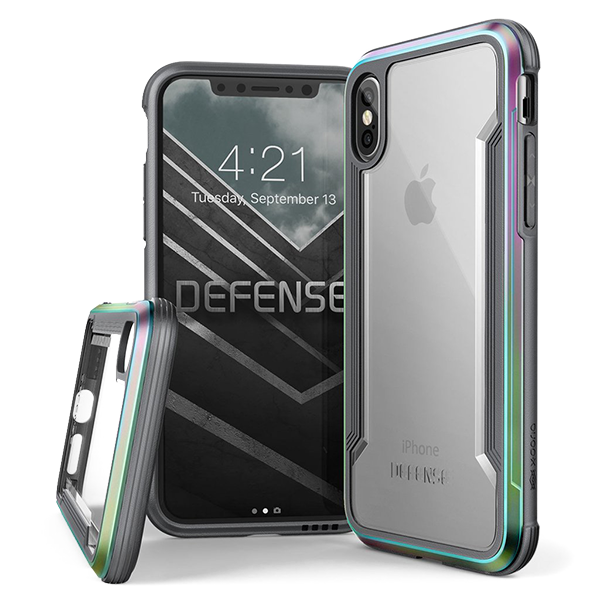 X-Doria Defense Shield - противоударный кейс для iPhone X Переливающийся
