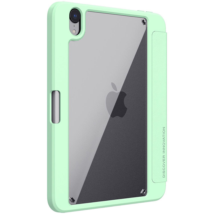 Чехол Nillkin Bevel для iPad Mini 6 2021 Зелёный Bevel Leather Case Apple iPad Mini 6 2021 Matcha Green - фото 5