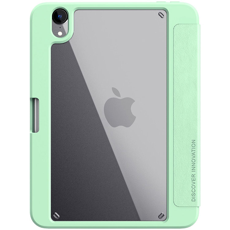 Чехол Nillkin Bevel для iPad Mini 6 2021 Зелёный Bevel Leather Case Apple iPad Mini 6 2021 Matcha Green - фото 6