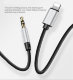 AUX кабель Baseus L33 Lightning - miniJack 3.5mm 120 см Черный - Изображение 90313