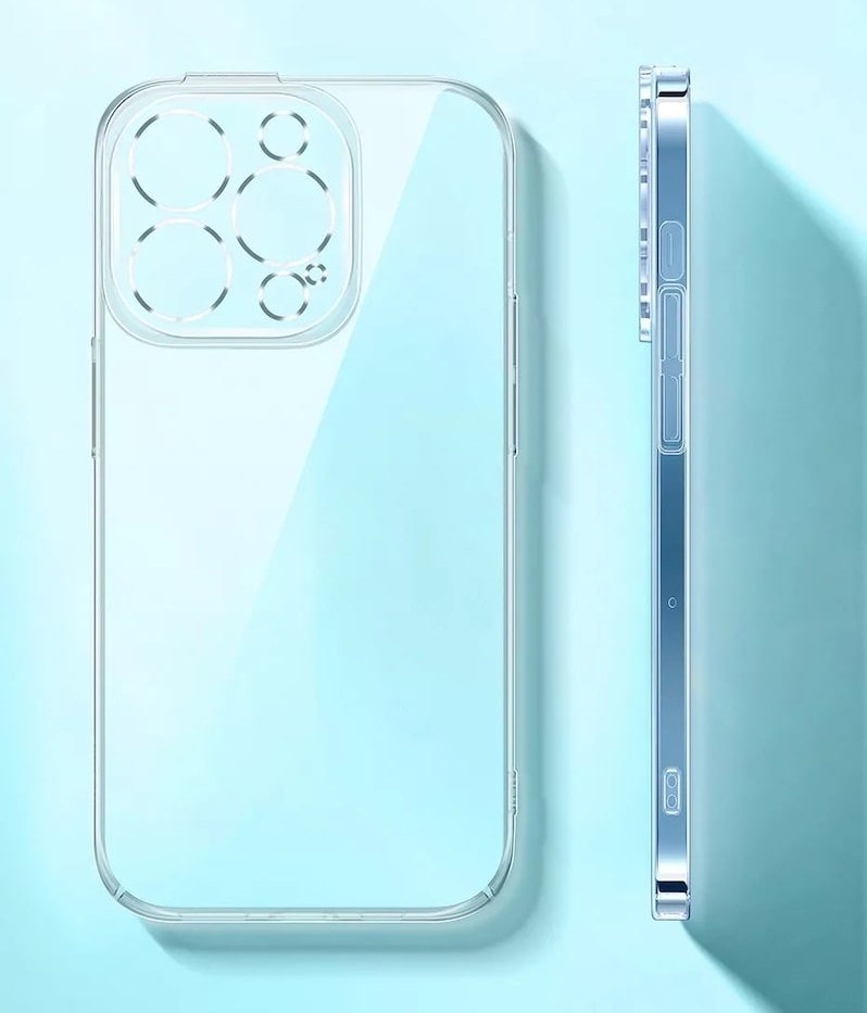 Чехол Baseus Crystal Magnetic для iPhone 14 Plus (+ стекло) ARJC010002 - фото 6