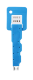 Кабель  Baseus Keys Micro USB Синий - Изображение 28626