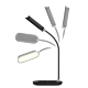 Лампа настольная Momax Q.LED Flex с беспроводной зарядкой Чёрная - Изображение 121584