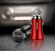 Автомобильное зарядное устройство Baseus Gentleman Красная - Изображение 87131