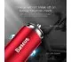 Автомобильное зарядное устройство Baseus Gentleman Красная - Изображение 87146