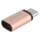 Переходник Baseus Sharp micro USB - Type-C Розовое золото - Изображение 87024