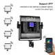 Комплект осветителей GVM 800D-RGB (2шт) - Изображение 148835