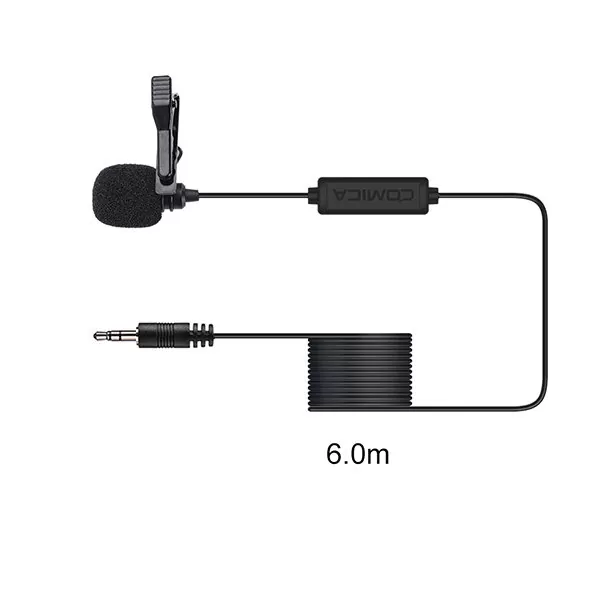 Микрофон петличный CoMica CVM-V01CP 6м CVM-V01CP 6.0m