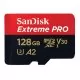 Карта памяти SanDisk Extreme Pro microSDXC 128Gb UHS-I U3 + SD Adapter - Изображение 116285