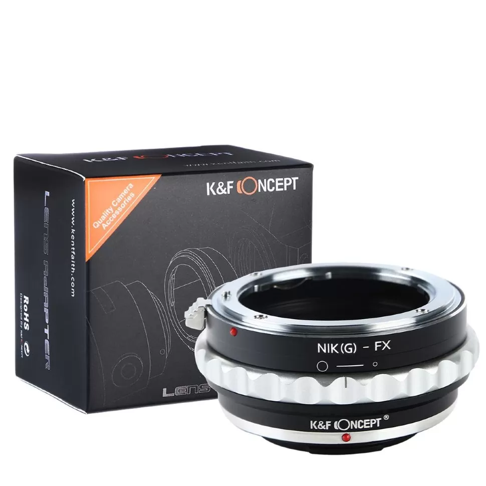 Адаптер K&F Concept для объектива Nikon F на X-mount KF06.109