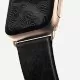 Ремешок Nomad Modern Slim для Apple Watch 38/40 мм Чёрный с золотой фурнитурой - Изображение 93659