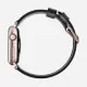 Ремешок Nomad Modern Slim для Apple Watch 38/40 мм Чёрный с золотой фурнитурой - Изображение 93664