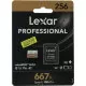 Карта памяти Lexar microSDXC 256Gb A2 V30 UHS-I U3 + SD Adapter - Изображение 115539
