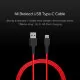 Кабель Xiaomi Mi Braided USB Type-C Cable 1м RU Красный - Изображение 182374