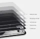 Стекло на крышку Baseus 4D Tempered Back Glass для iPhone X Серебро - Изображение 87461