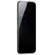 Стекло антишпион Baseus 0.3мм для iPhone XR Чёрное - Изображение 79330