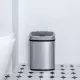 Мусорное ведро Ninestars Stainless steel Sensor Trash Can 15L Серебро - Изображение 171494