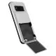 Чехол с отсеком для карт VRS Design Damda Folder для Galaxy S8 Серебро - Изображение 54735