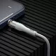 Кабель Baseus Zinc Magnetic USB - Micro USB+Lightning+Type-C 3A 1м Белый - Изображение 146430