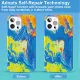 Чехол PQY Watercolour для iPhone 12 Pro Max Желтый и Синий - Изображение 166919