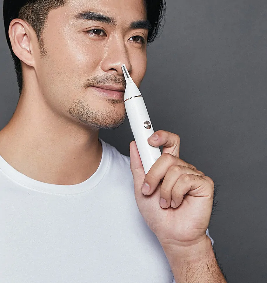 Триммер для носа и ушей Xiaomi Soocas Nose Hair Trimmer N1 Белый - фото 2