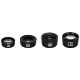 Набор объективов для смартфона Momax X-Lens Pro Kit Черный - Изображение 57998