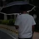 Зонт c фонариком KongGu Reverse Ten Bone Automatic Lighting Umbrella Чёрный - Изображение 175150