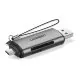Кардридер Ugreen CM185 Type-C/USB3.0 Серый - Изображение 230650