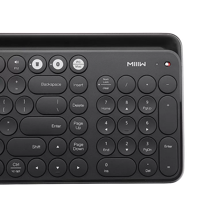 Клавиатура Xiaomi MiiiW Keyboard Bluetooth Dual Mode Чёрная MWBK01 - фото 4