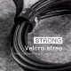 Лента для стяжки Baseus Colourful Circle Velcro strap 3м Чёрный - Изображение 105563