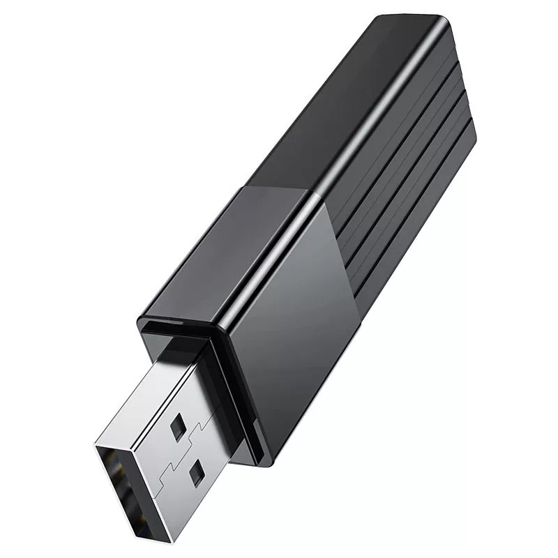 Картридер HOCO HB20 Mindful USB 2.0 SD/microSD Чёрный - фото 5