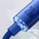 Кабель Baseus Crystal Shine CW-FXP Type-C - Lightning 20W 2м Синий - Изображение 206515