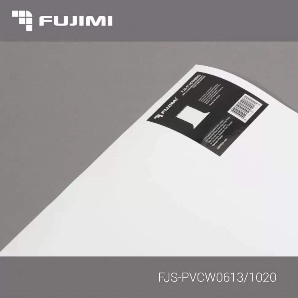 Фон Fujimi пластиковый 60 х 130 Белый FJS-PVCW0613