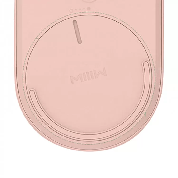 Мышь беспроводная Xiaomi MIIIW Bluetooth Dual Mode Portable Mouse Lite Розовая MWPM01 - фото 3