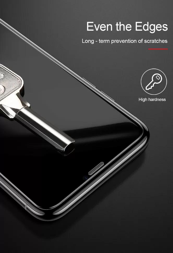 Стекло Baseus 0.15мм Tempered Glass Film для iPhone 11 Pro Max (2 шт) SGAPIPH65S-GS02 - фото 9